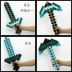 My World Diamond Sword Bow và Arrow Tool Axe Eva Mô hình trò chơi Vũ khí ngoại vi Torch Đồ chơi của trẻ em - Game Nhân vật liên quan Game Nhân vật liên quan