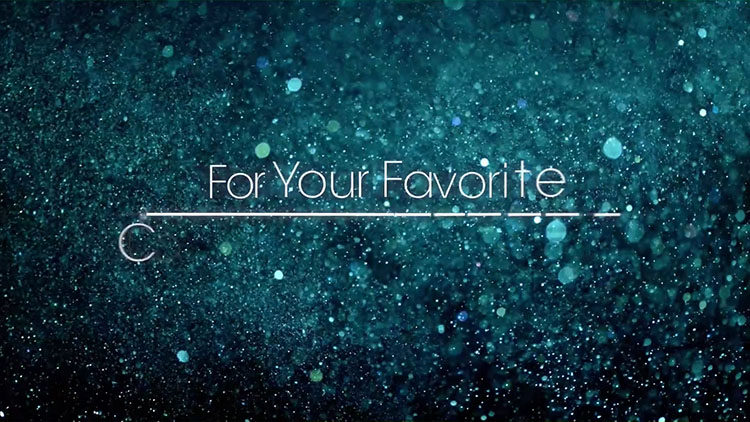 mGlitter视频素材50组4K分辨率大气华丽闪耀金色粒子飞舞合成素材