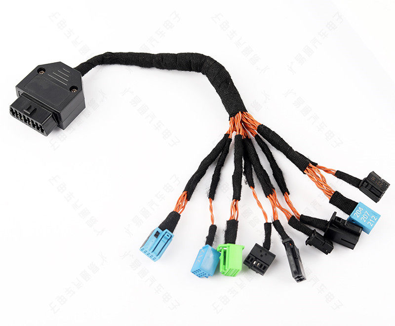 Suitable for Mercedes-benz Lock ELV Test Platform Harness Repair Direction Lock Nine-in-one Key Matching Test Wiring Harness