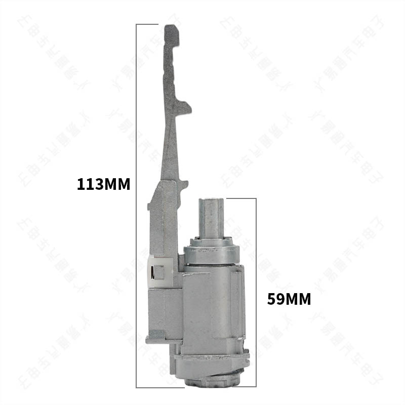 Suitable for Honda Ignition Lock with Straight 2-key Remote Control Key Shell Car Ignition Lock Ignition Electric Door Lock Cylinder