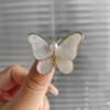New Butterfly Brooch for Women, High-End Sweet Pearl Pin, Brooch for Women's Clothing, High-End Versatile Elegant Suit Accessory