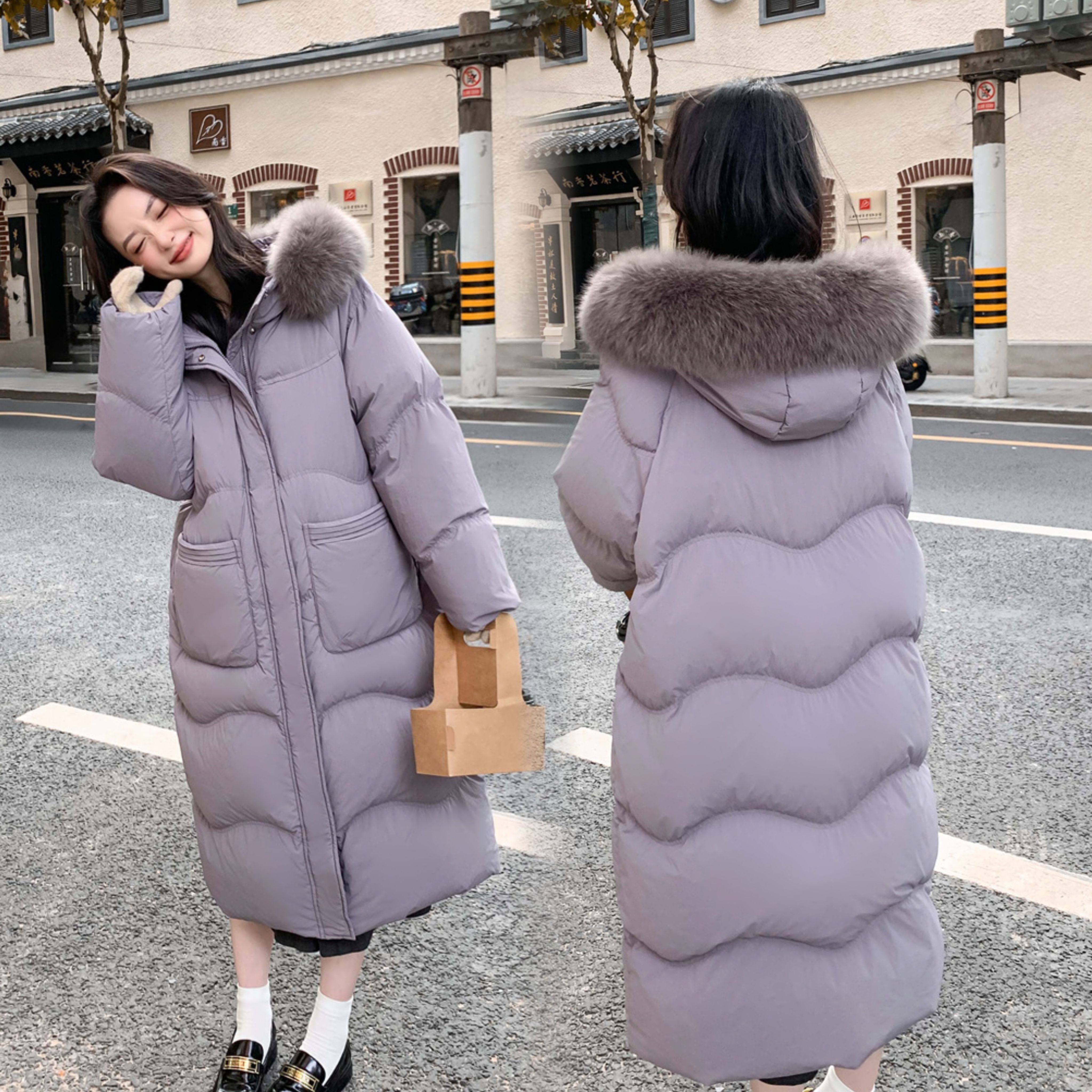 胖丫丫300斤大码羽绒服
