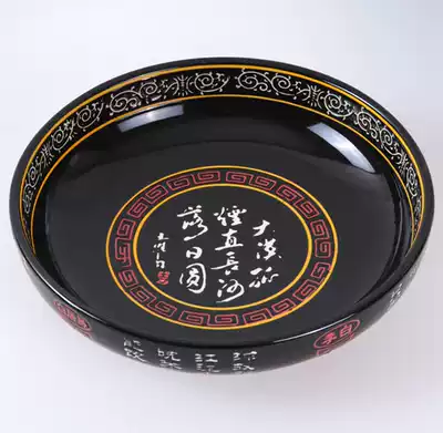 Hotel ceramic bowl crayfish plate shallow bowl large boiled meat boiled fish basin plate chop pepper fish head plate large fish plate