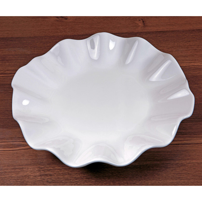 Hotel fruit plate rice plate restaurant vegetable plate lotus leaf plate ceramic plate plate dumpling plate cold plate cooking plate