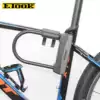 ETOOK lock Electric car bicycle lock Anti-shear anti-saw anti-drill U-lock Swiss core mountain bike anti-theft lock accessories