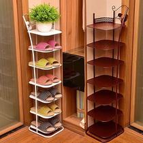 Corner shoe cabinet Triangle door corner Fan corner combination Household dormitory dustproof small shoe rack Simple shoe rack