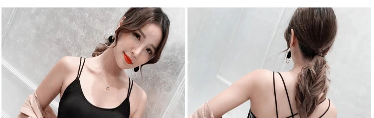 Chống mất vẻ đẹp trở lại ống hàng đầu bọc ngực thư yếm nữ cảm giác chéo với ngực pad thể thao đồ lót ngắn