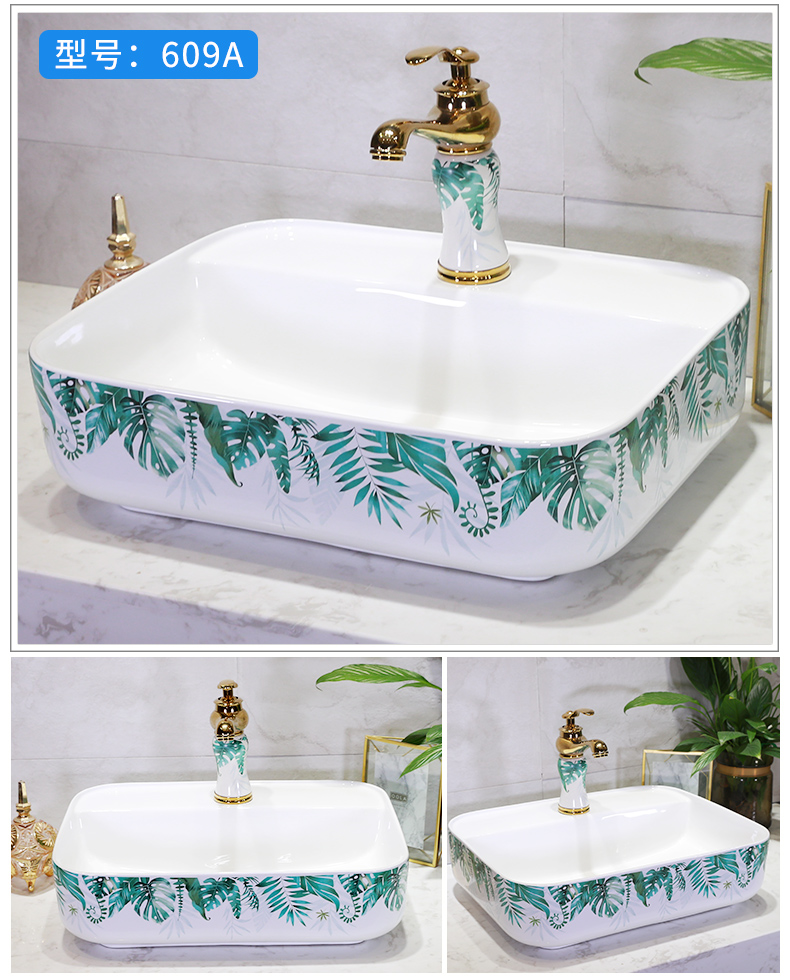 Basin stage Basin art ceramic round the sink the lavatory Basin sink contracted household toilet