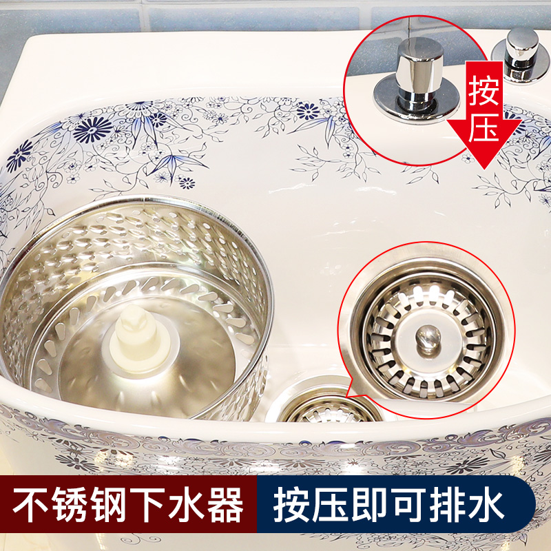 M letters birds ceramic wash mop pool mop pool large balcony palmer pool mop pool mop basin bathroom home