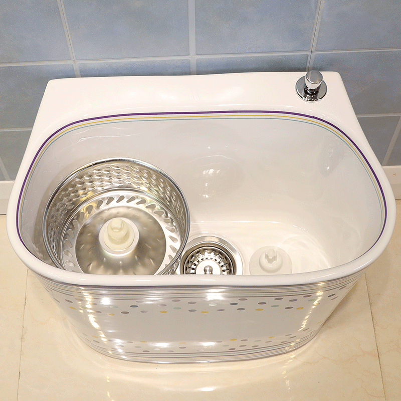 M letters birds northern wei yu the balcony ceramic wash mop pool mop pool home bathroom floor mop pool