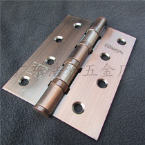 10cm red hinge 4 bearing interior doors dedicated classroom dormitory door furniture decoration swing hinge