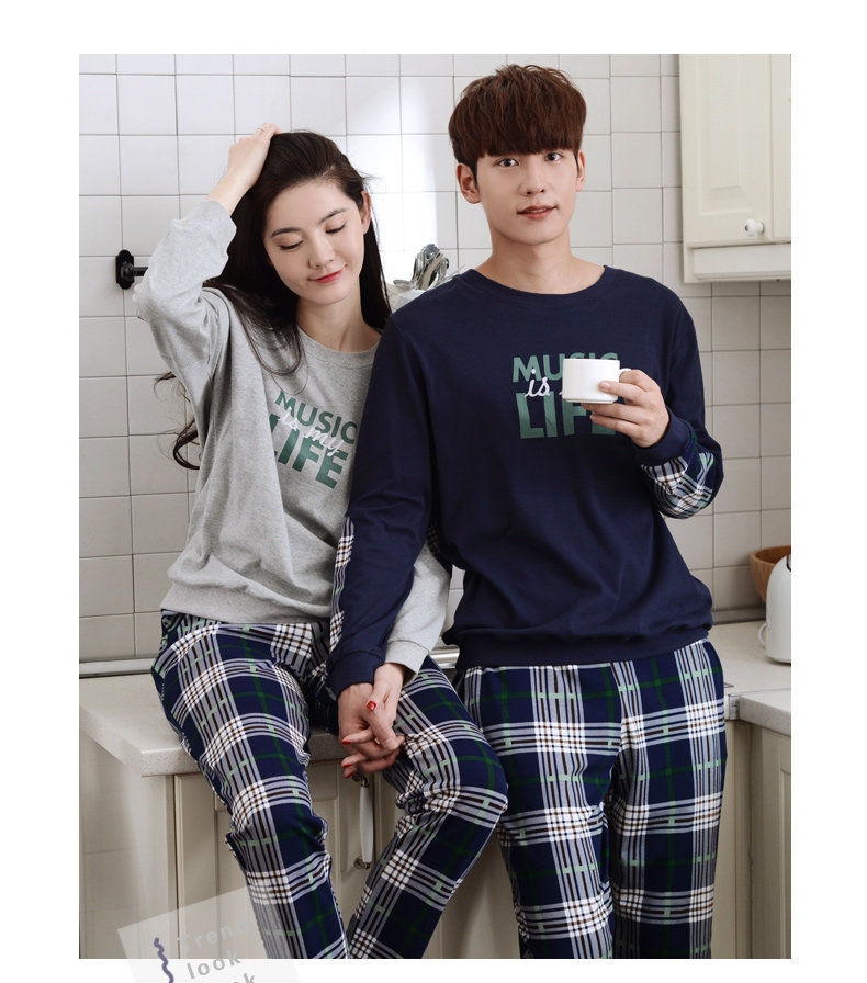 Pyjama mixte en Coton à manches longues - Ref 3005800 Image 14