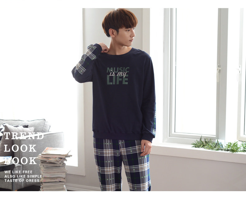 Pyjama mixte en Coton à manches longues - Ref 3005800 Image 13