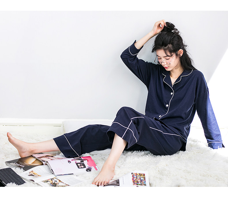 Pyjama mixte en Coton à manches longues - Ref 3006116 Image 23