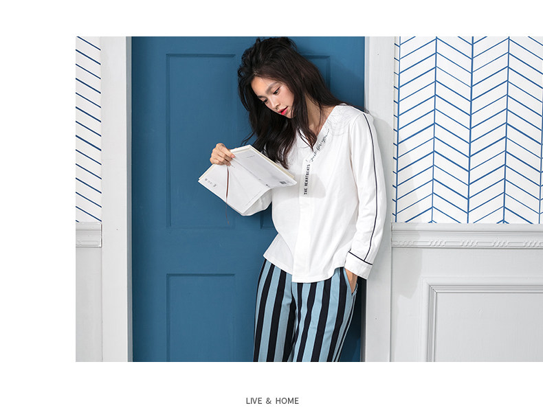 Pyjama mixte en Coton à manches longues - Ref 3005569 Image 25