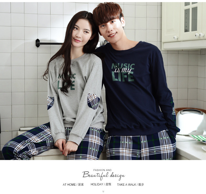 Pyjama mixte en Coton à manches longues - Ref 3005800 Image 8