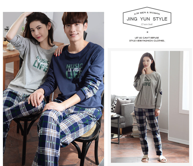 Pyjama mixte en Coton à manches longues - Ref 3005800 Image 12