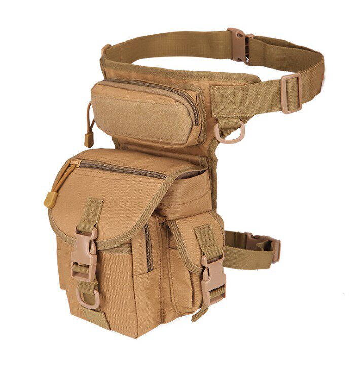 Outdoor multi-function outdoor riding leg bag male motorcycle army fan tactical waterproof special forces sports leg hanging waist bag
