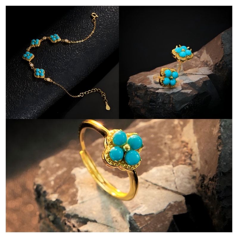 【Lier Baby】Turquoise Set Scy5122137