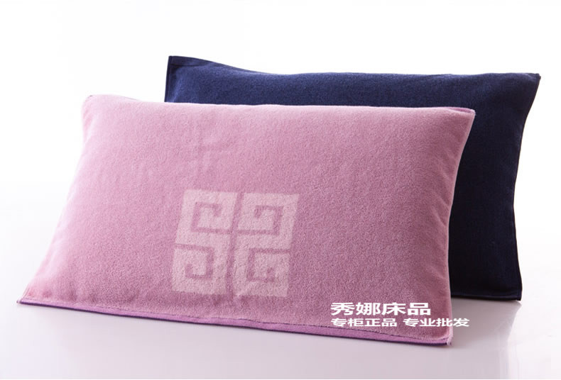 Ưu đãi đặc biệt Khăn bông vàng Bông cotton mềm mịn dày dày tốt lành sao chép khăn gối khăn trải gối