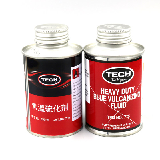 Tektronix tire repair glue 760 normal temperature vulcanizing agent car vacuum tire repair cold repair glue blue glue 775