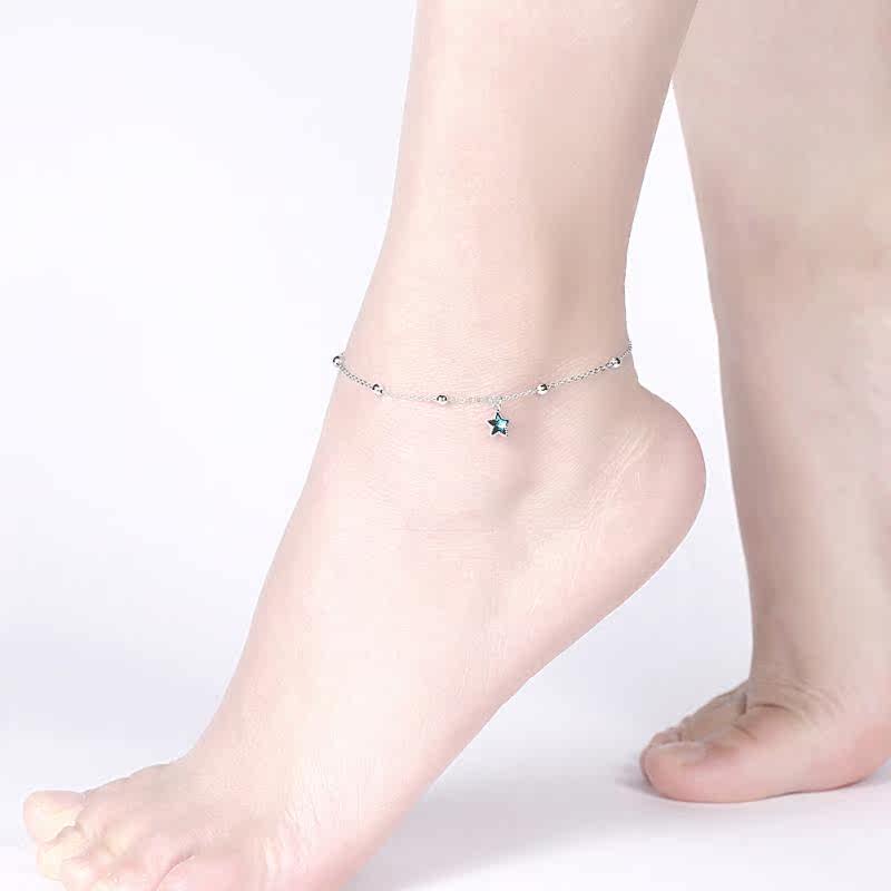 Bracelet de cheville Femme OTHER   en Argenterie - Ref 3102324 Image 7