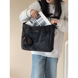 Вместительная и большая нейлоновая водонепроницаемая сумка на одно плечо на одно плечо