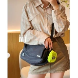 Водонепроницаемая сумка через плечо, сумка на одно плечо, ткань оксфорд, подходит для студента