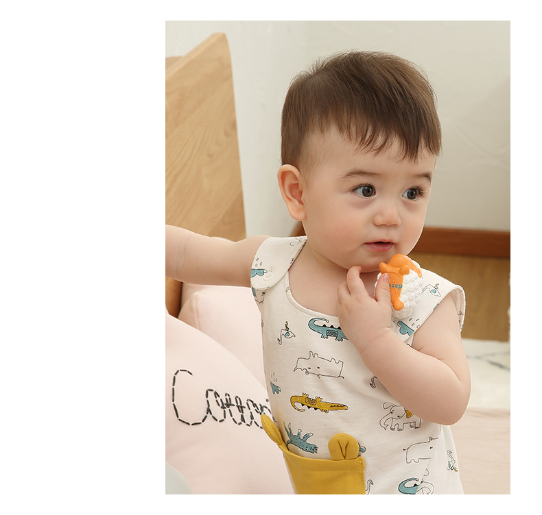 Bộ đồ cotton cotton Xiêm phù hợp với đồ sơ sinh cho bé sơ sinh mùa hè đầm mỏng phần ra khỏi quần áo 2019 sản phẩm mới xuân hè - Áo liền quần quần áo trẻ sơ sinh cao cấp