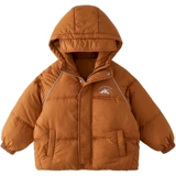 Хлопковая детская куртка для мальчиков, зимний пуховик, увеличенная толщина