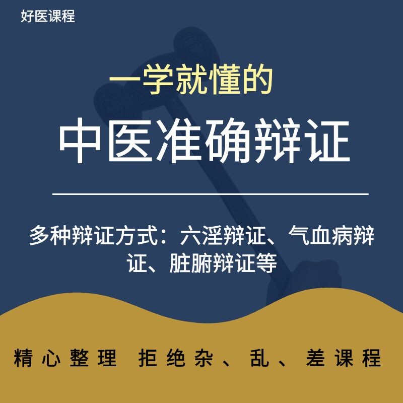 Zero-based learning Chinese medicine accurate syndrome differentiation video course disease-related internal organs syndrome differentiation introductory course spleen, stomach, lungs, intestines, liver and gallbladder