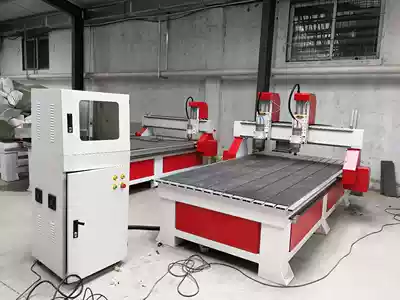 Double-headed woodworking engraving machine 1325 double-headed wood carving machine Relief carving machine Typesetting hollow carving machine