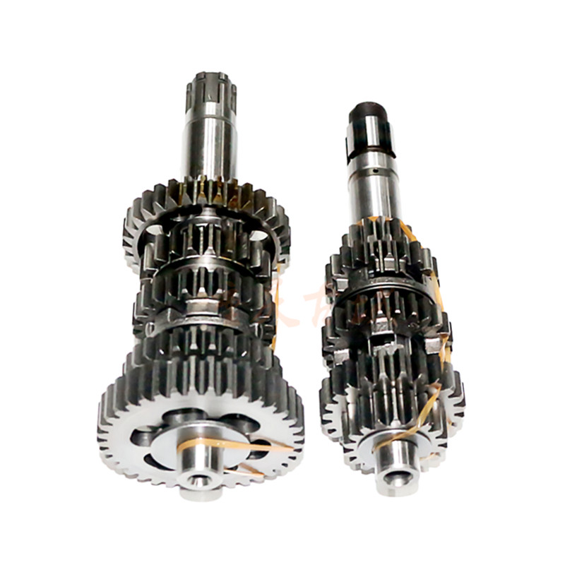 Earth Eagle King Double Cylinder CBT250 Longxin Lifan CA250 CM250 233 main and auxiliary shaft gear gear assembly