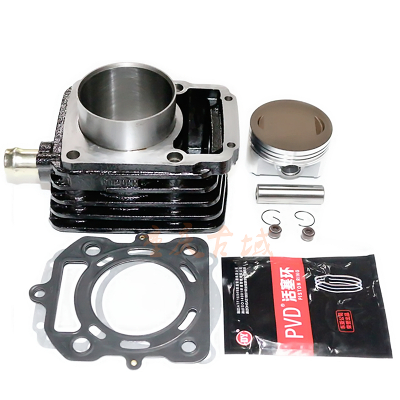 Three - wheel motorcycle accessories silver steel CG300 330 water - cooled cylinder piston ring four matching