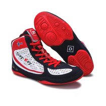 2021 New Wrestling Shoes Training Shoes Mens Anti-Slip Wear-Resistant Fitness Two-soled Competition Shoes 35-45