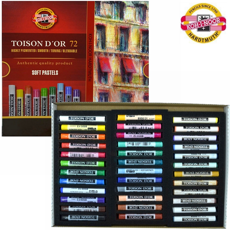 Czech KOH-I-NOOR Cool Delight Pink 72 72 48 36 24 24 Pink Color Painted Pen with a wax pen round