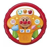 Spot Japan imported new Breadman GOGO steering wheel baby baby boy music driving driving toy