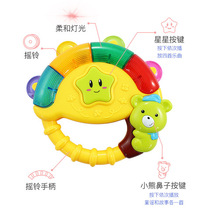 Music Baoli 0-3 light handbell musical instrument baby early education toys 1301