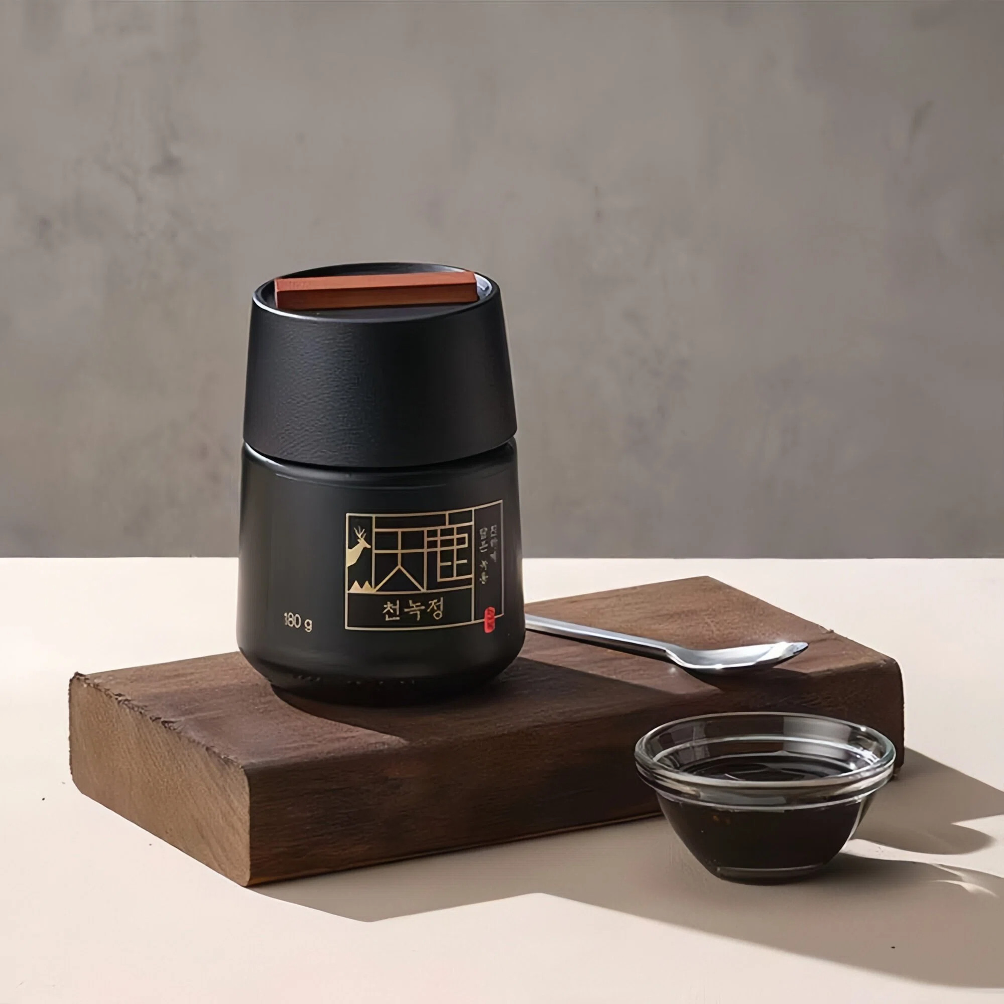 正官庄天鹿膏180g 韩国高丽参红参鹿茸男女补品40-50岁养生滋补