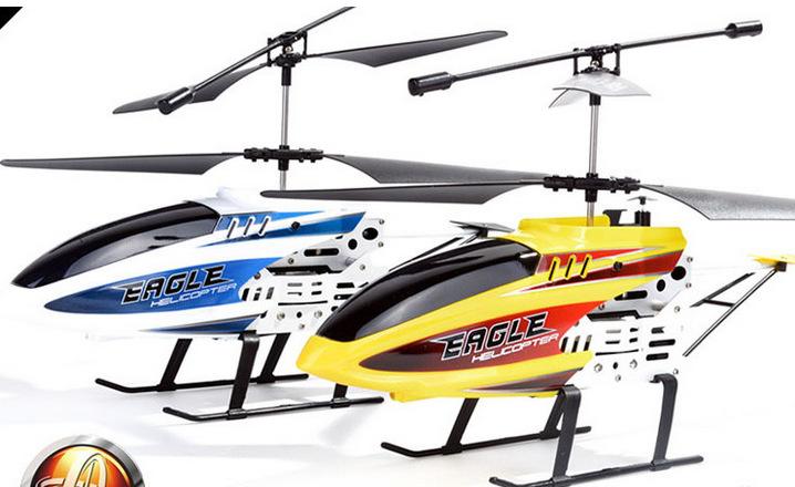 Original Mounted Falcon K-036 3 5 Channel Alloy Remote Control Helicopter Remote Control Resistant Children Toy Aircraft