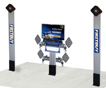 New Android system software one BA FIRSTBUY vertical double column fixed cabinet 3D computer four wheel locator