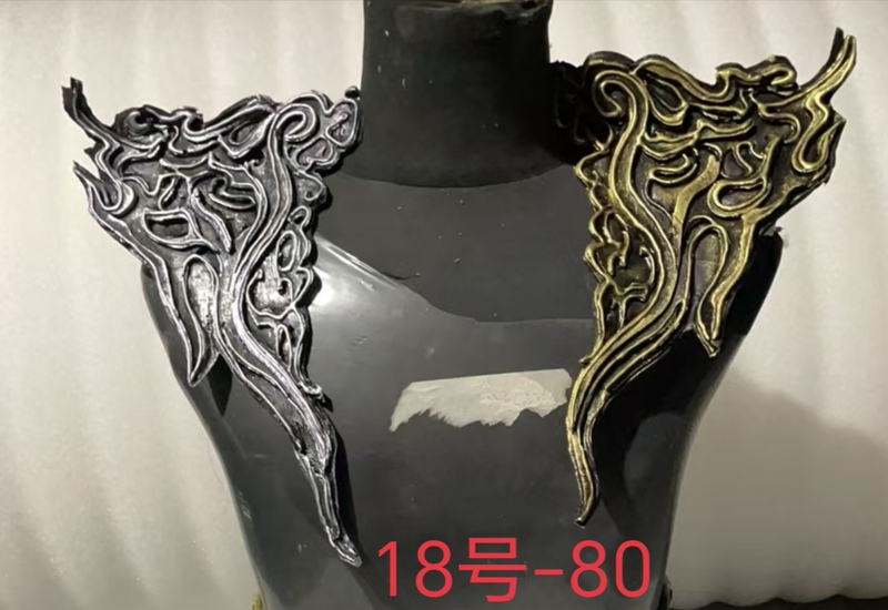Ancient-Style Hanfu Armor Accessories, Shoulder and Waist Corset, Waist Cincher, Ancient-Style Wrist Guards, Brocade Clothing, Flying Fish Suit Accessories