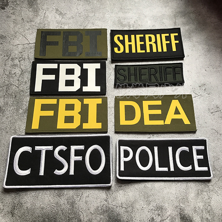 US Department Tactical Vest Sticks of Magic Affixed Badge of Public Security Investigations Directorate DEA Accept Custom