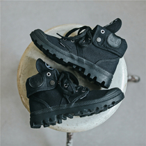 Spring short boots canvas high-top white shoes Europe and the United States outdoor Martin boots casual all-match tide shoes tide brand hip-hop womens shoes