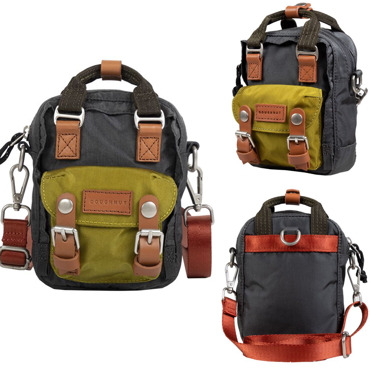 Hồng Kông Donut Donut Không thấm nước Túi nylon Điện thoại di động Satchel Purse Super Mini Tiny Series - Túi điện thoại túi coach nữ