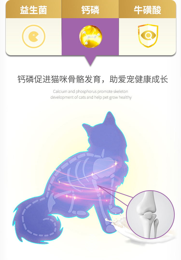 Gửi 100 gram sữa dê Gudeng sữa mèo 200 gram sữa mới sinh đặc biệt sữa mẹ mèo cưng mèo mang thai - Cat / Dog Health bổ sung sữa mèo
