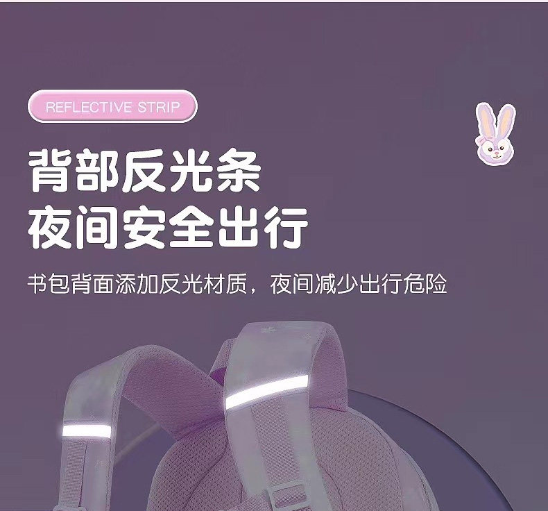 Ранец 库洛米书包小学生三丽鸥女童一二三到六年级轻便减负护脊玉桂狗 Supersonic speed