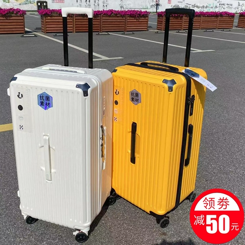 Вместительный и большой амортизирующий универсальный тормоз, брендовый герметический дизайнерский чемодан на колесиках, 28 дюймов, популярно в интернете