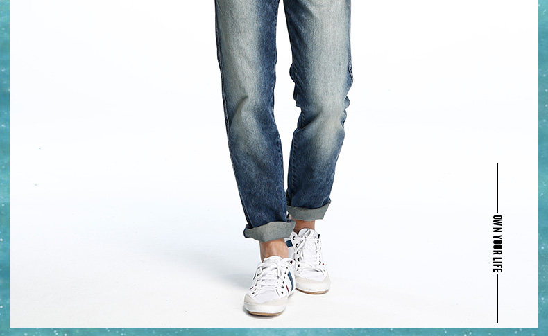 Jeans pour jeunesse droite en vrac 100% coton pour été - Ref 1461805 Image 8