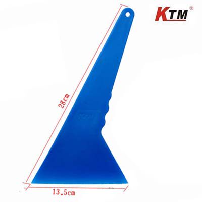 KTM car film tool imported high temperature resistant long handle glass film baking film hard scraping large scraper blue scraping